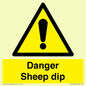 WV12086: Danger Sheep dip