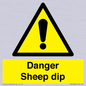 WV12086: Danger Sheep dip