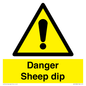 WV12086: Danger Sheep dip