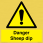 WV12086: Danger Sheep dip