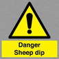 WV12086: Danger Sheep dip