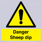WV12086: Danger Sheep dip