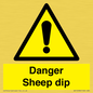 WV12086: Danger Sheep dip