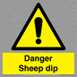 WV12086: Danger Sheep dip