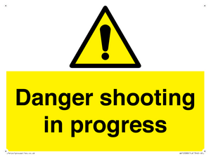 WV12088: Danger shooting in progress