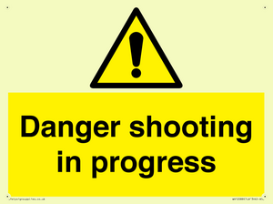 WV12088: Danger shooting in progress