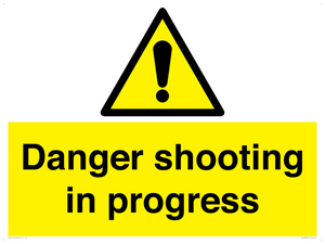 WV12088: Danger shooting in progress