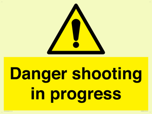 WV12088: Danger shooting in progress