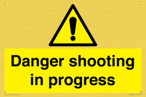 WV12088: Danger shooting in progress