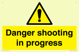 WV12088: Danger shooting in progress