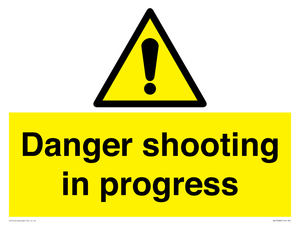 WV12088: Danger shooting in progress