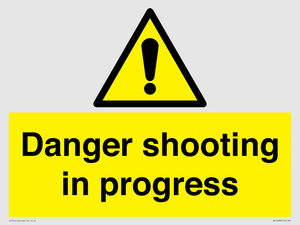 WV12088: Danger shooting in progress