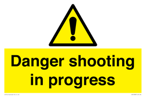 WV12088: Danger shooting in progress
