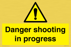 WV12088: Danger shooting in progress