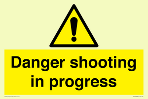 WV12088: Danger shooting in progress