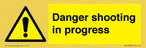 WV12088: Danger shooting in progress