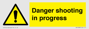 WV12088: Danger shooting in progress