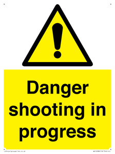 WV12088: Danger shooting in progress
