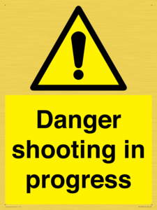 WV12088: Danger shooting in progress