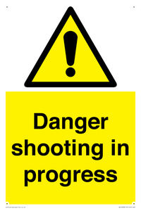 WV12088: Danger shooting in progress