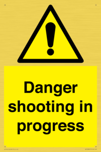 WV12088: Danger shooting in progress
