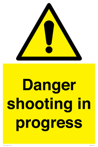 WV12088: Danger shooting in progress