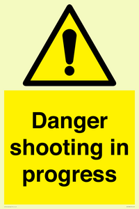 WV12088: Danger shooting in progress