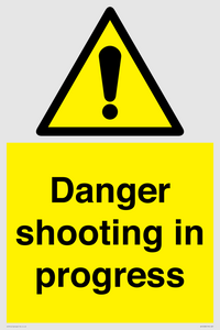 WV12088: Danger shooting in progress