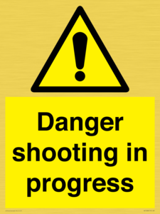 WV12088: Danger shooting in progress