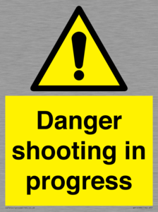 WV12088: Danger shooting in progress
