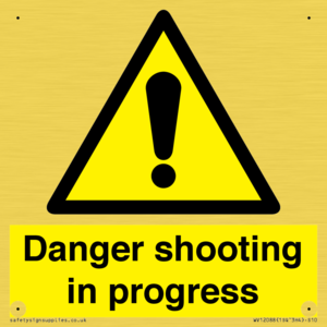 WV12088: Danger shooting in progress