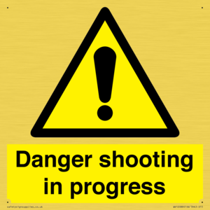 WV12088: Danger shooting in progress