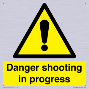 WV12088: Danger shooting in progress