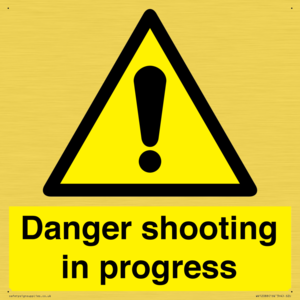 WV12088: Danger shooting in progress