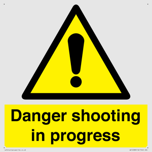 WV12088: Danger shooting in progress