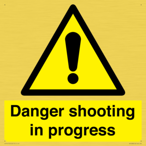 WV12088: Danger shooting in progress
