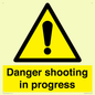 WV12088: Danger shooting in progress