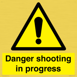 WV12088: Danger shooting in progress
