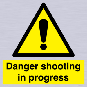 WV12088: Danger shooting in progress