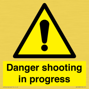 WV12088: Danger shooting in progress