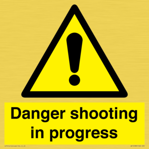 WV12088: Danger shooting in progress
