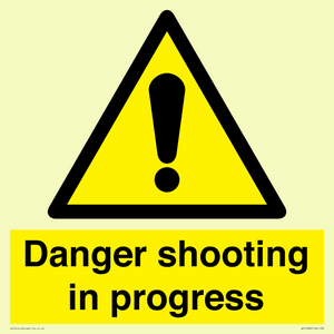 WV12088: Danger shooting in progress
