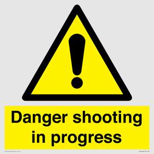 WV12088: Danger shooting in progress