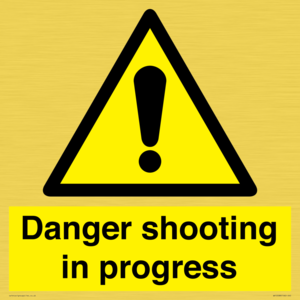 WV12088: Danger shooting in progress