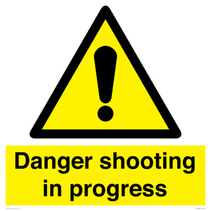 WV12088: Danger shooting in progress