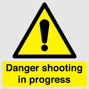 WV12088: Danger shooting in progress