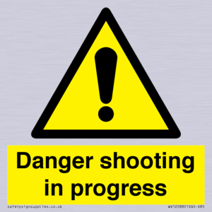 WV12088: Danger shooting in progress