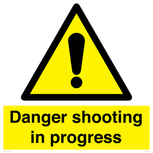WV12088: Danger shooting in progress