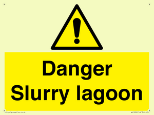 WV12092: Danger Slurry lagoon