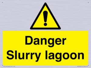 WV12092: Danger Slurry lagoon